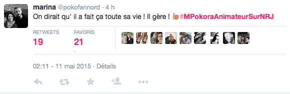 Bonnes réactions sur Twitter