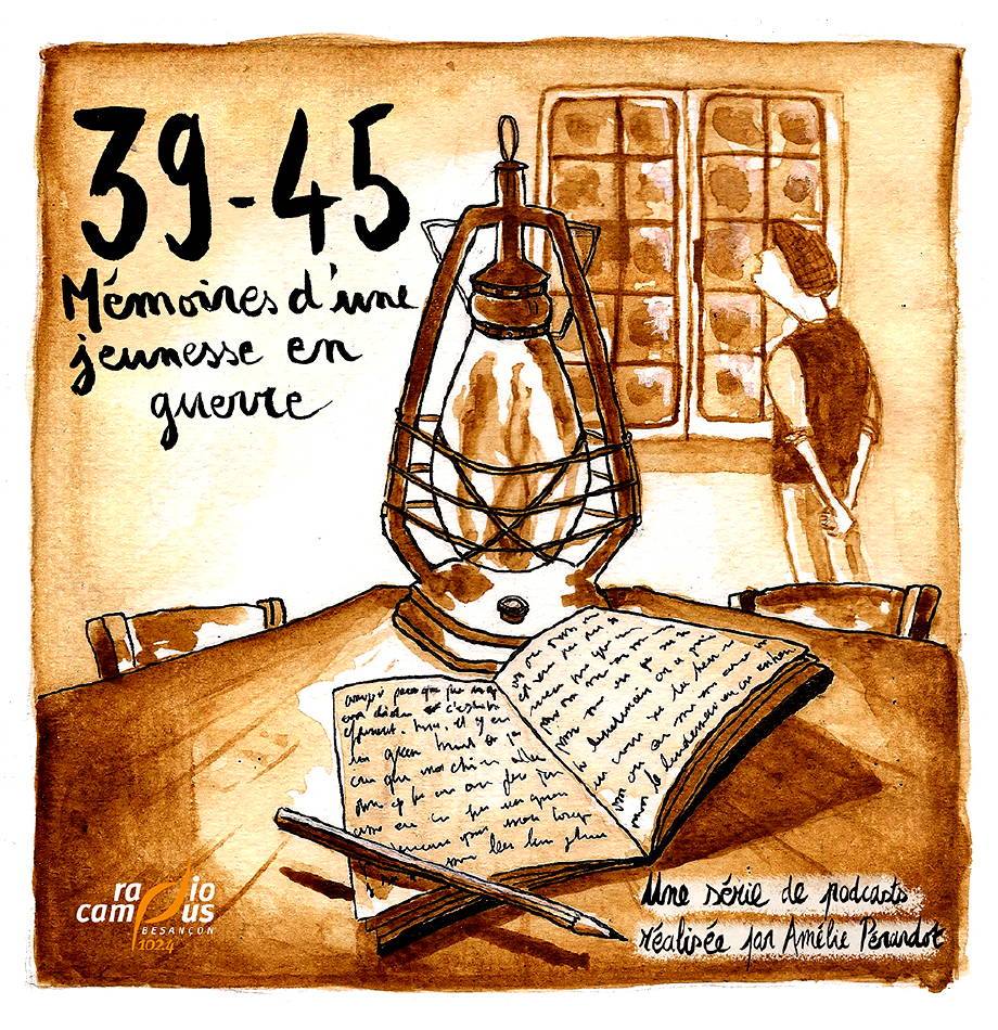 "39-45, mémoires d'une jeunesse en guerre" : le podcast de Radio Campus Besançon
