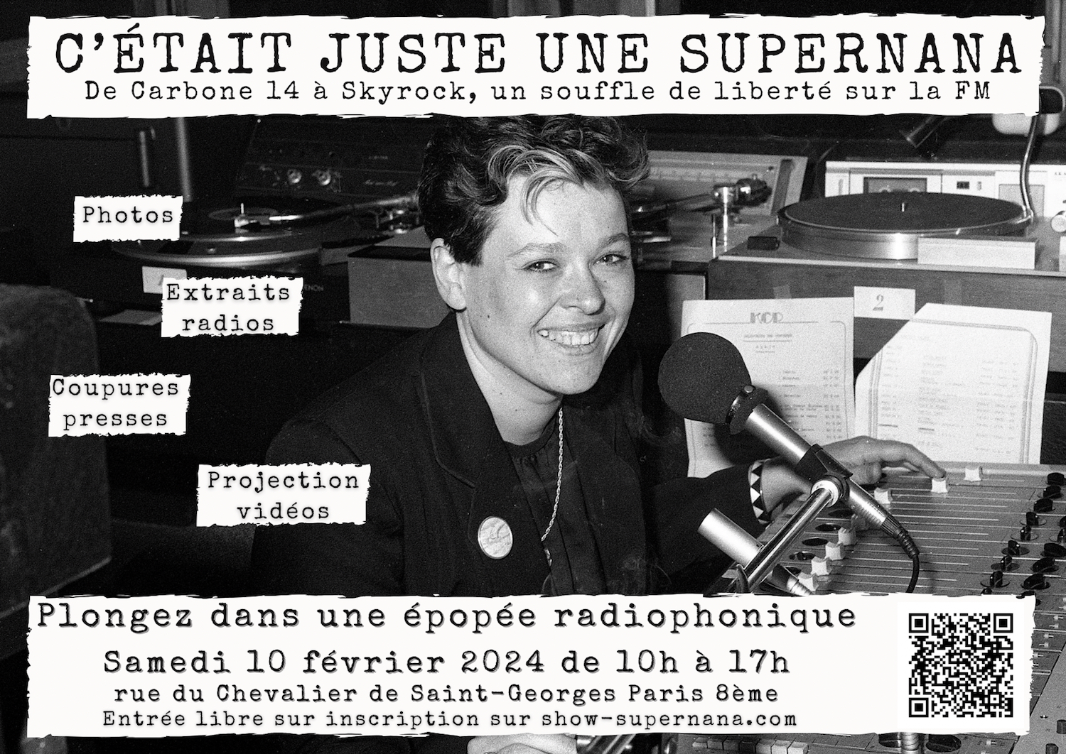 Une exposition consacrée à l'animatrice Supernana