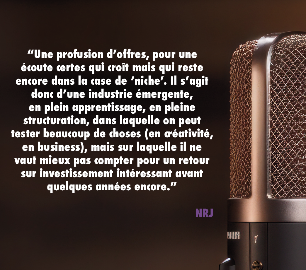 L’Industrie du Podcast Natif en France :  perspectives et divergences