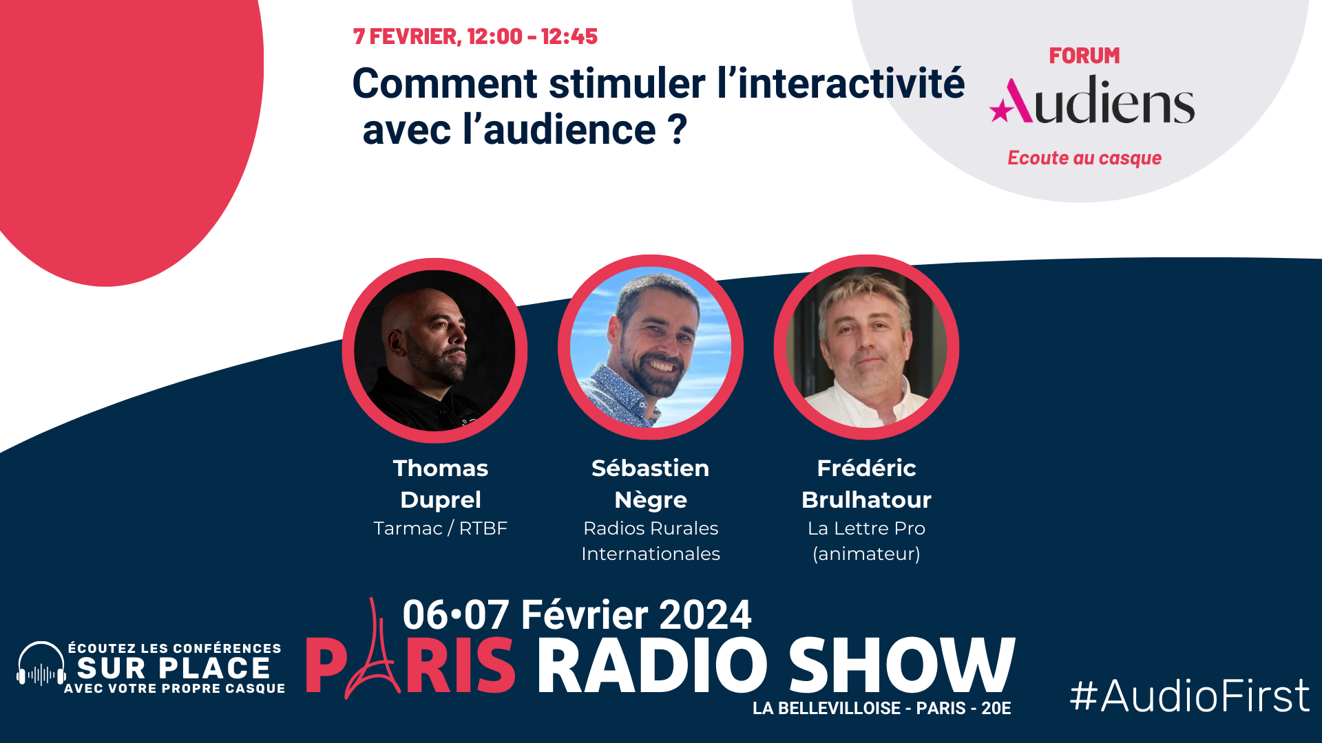 Dix temps forts aujourd'hui au Paris Radio Show