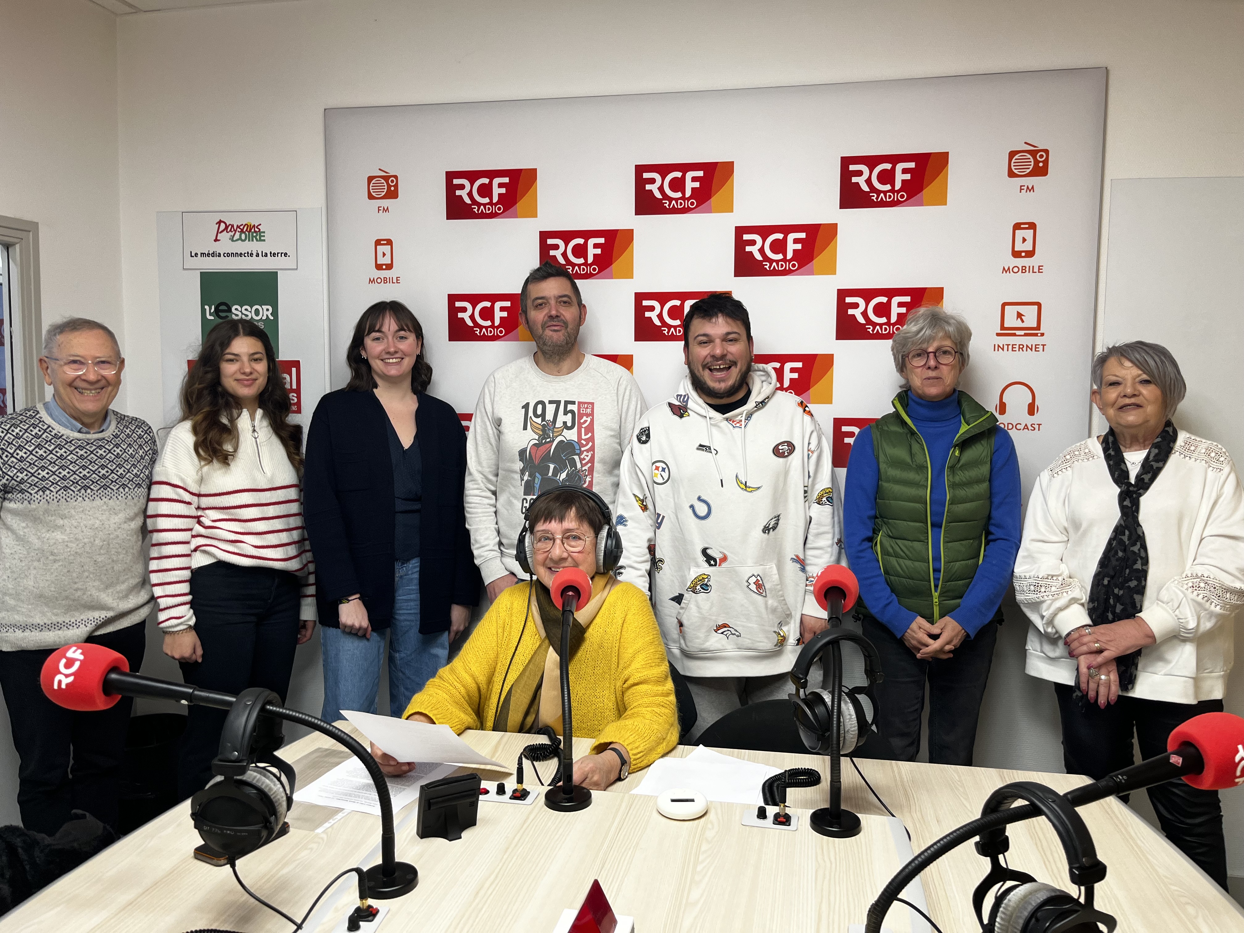 Une partie de l'équipe. © Loïc COUATARMANACH.