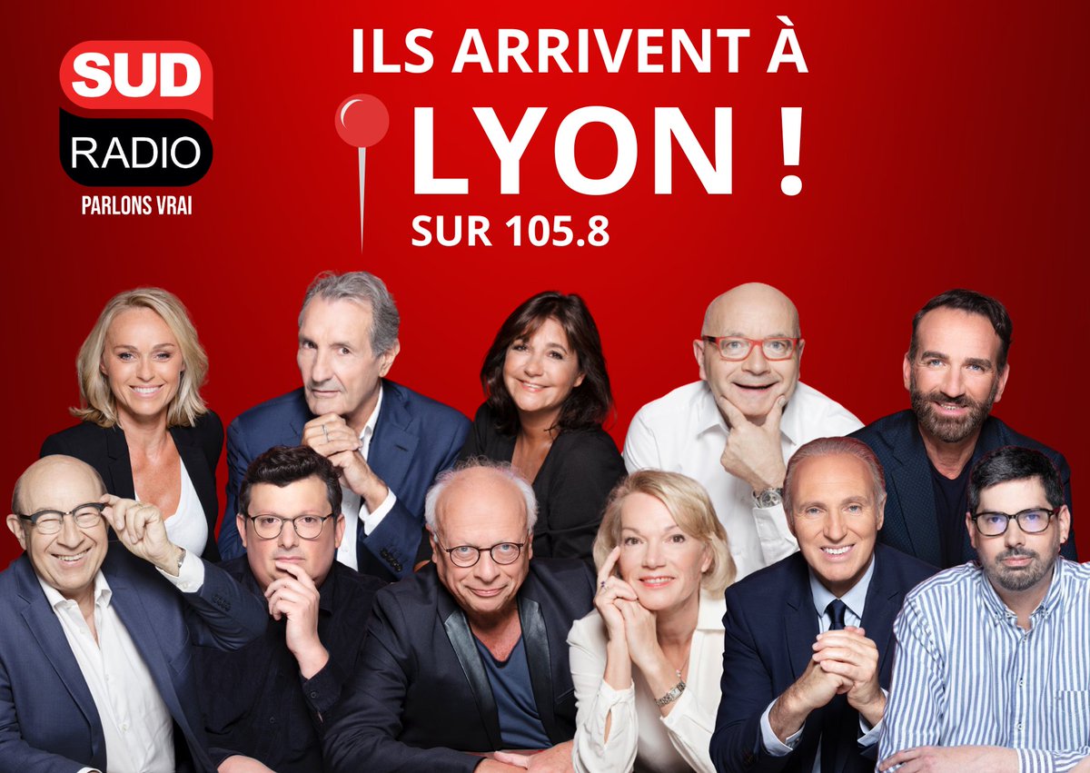 Sud Radio en direct de Lyon les 28 et 29 mars