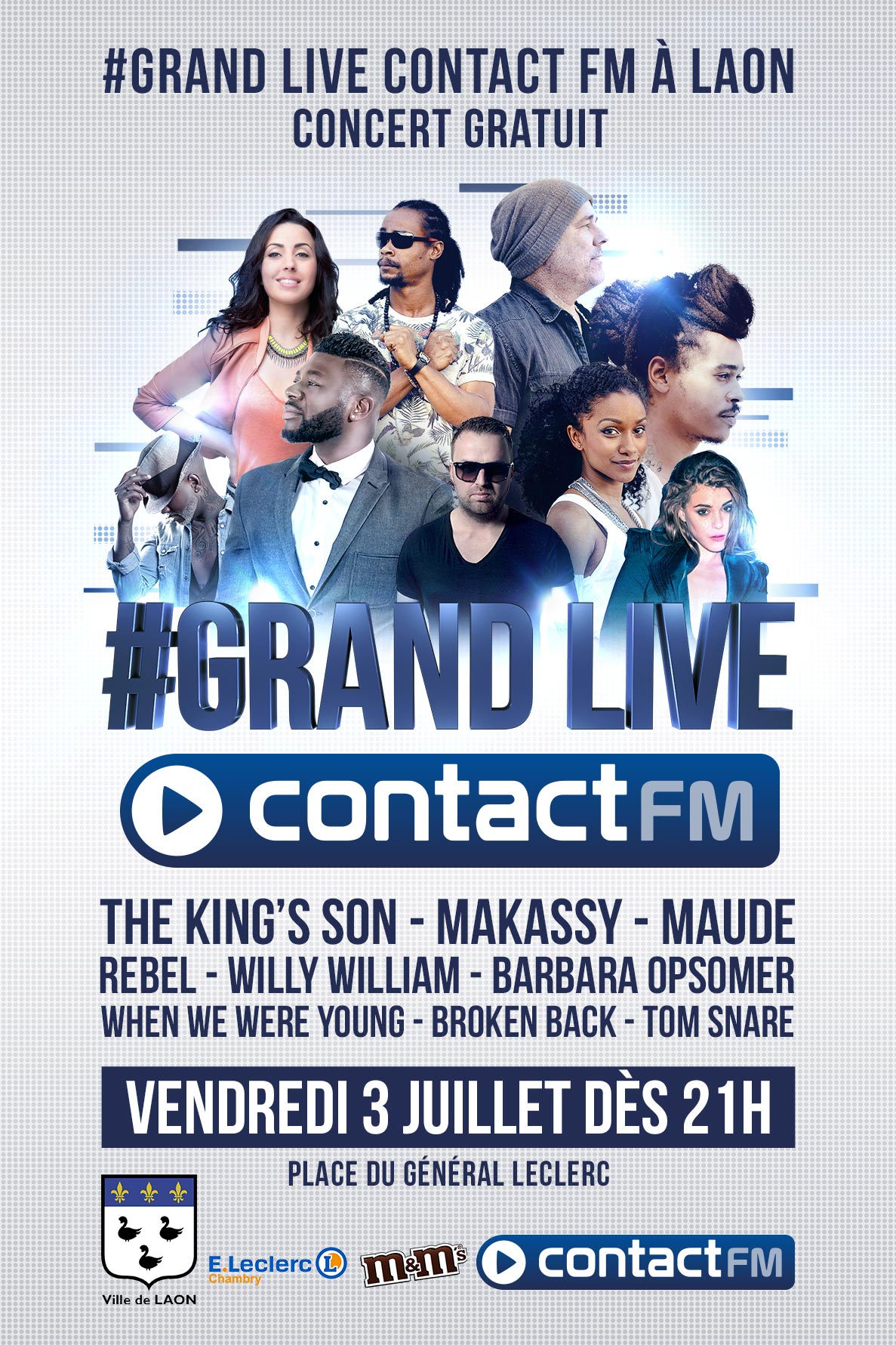 Contact FM prépare un Grand Live à Laon