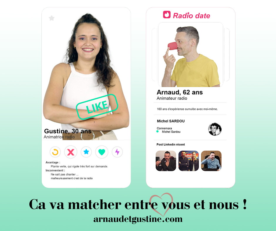 "Arnaud et Gustine", le duo qui va réveiller votre Morning ou votre Drive !