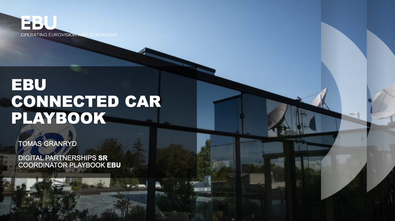 Le Playbook souligne la nécessité d'une action collective et d'une voix unifiée pour maintenir l'importance de la radio dans la voiture.