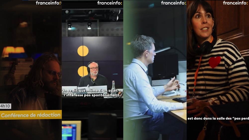 franceinfo ouvre ses portes avec une série de vidéos