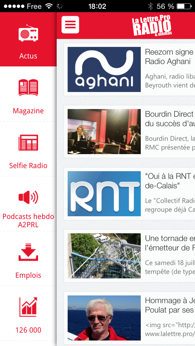 Recevez nos "alertes radio"