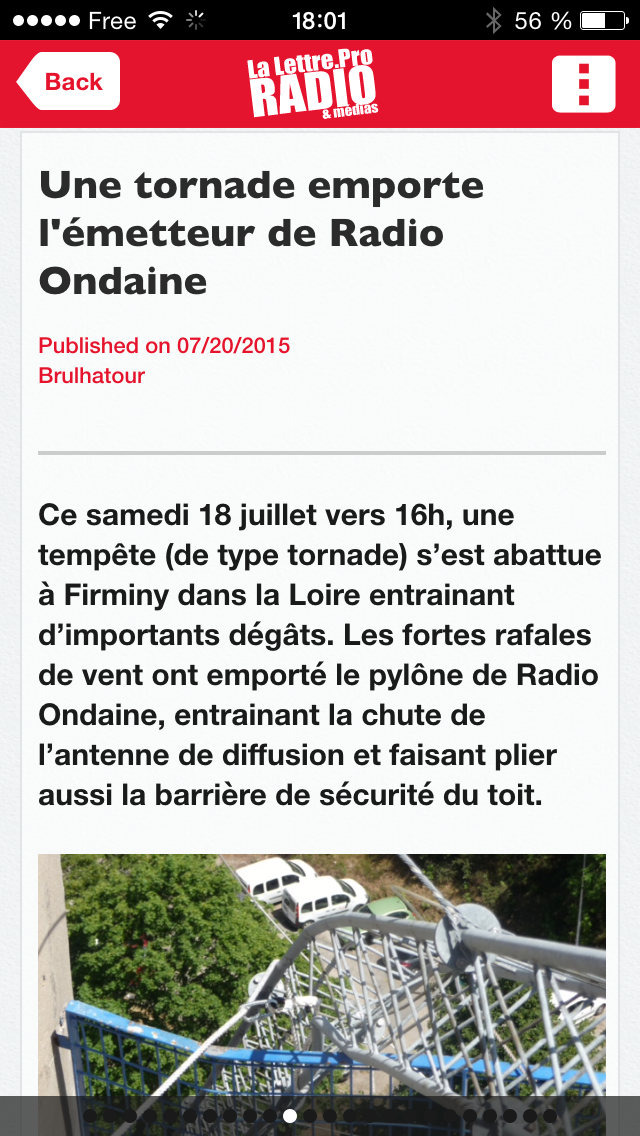 Recevez nos "alertes radio"