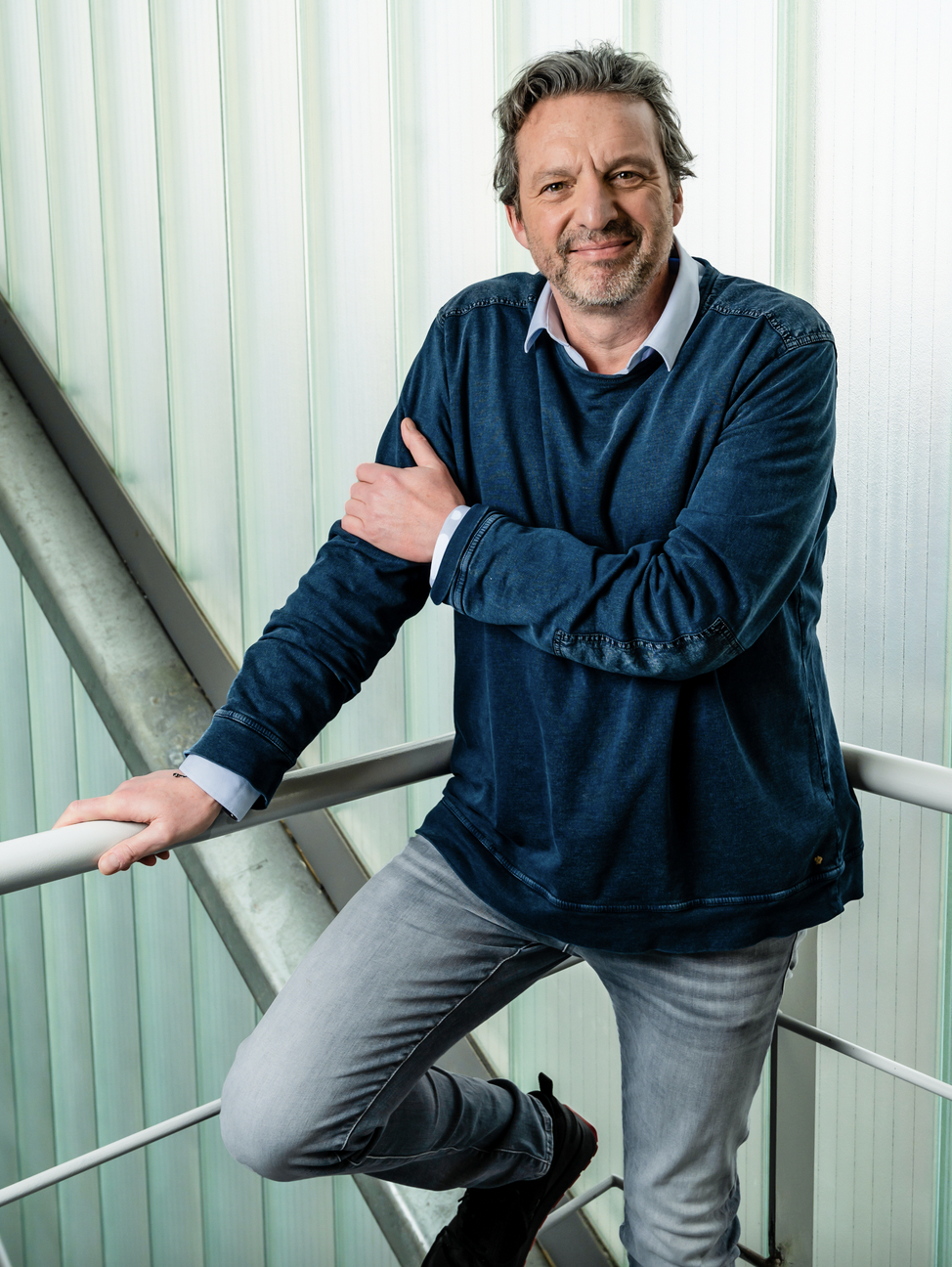 Depuis 2022, Frédéric Herbays est directeur des radios de RTL Belgium. © Lara Herbinia.