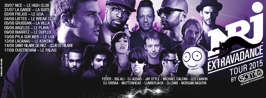 NRJ rythme l'été avec la tournée NRJ Extravadance