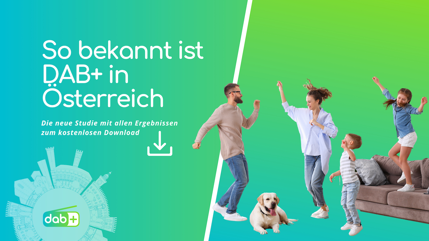 La moitié des Autrichiens connaissent le DAB+ 