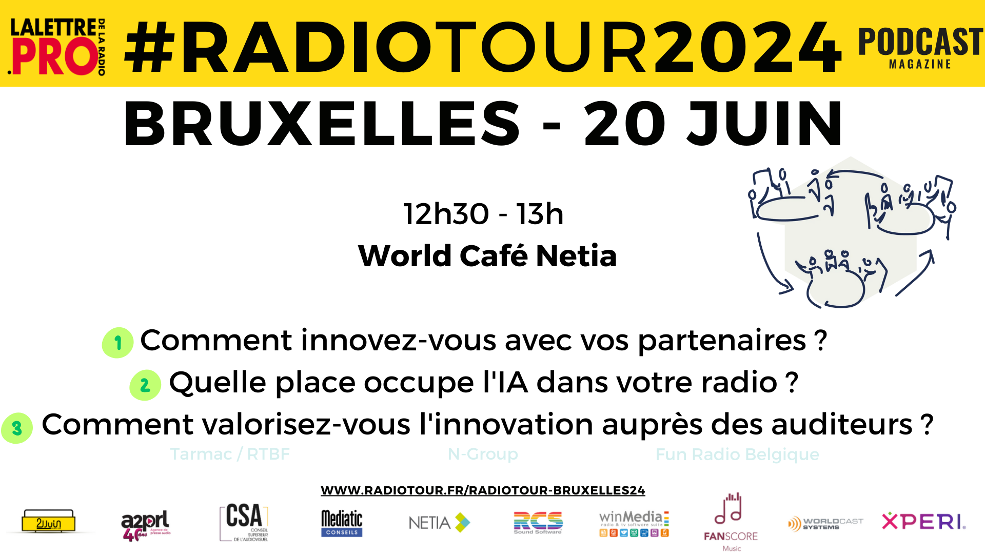 RadioTour à Bruxelles : une journée exceptionnelle vous attend !