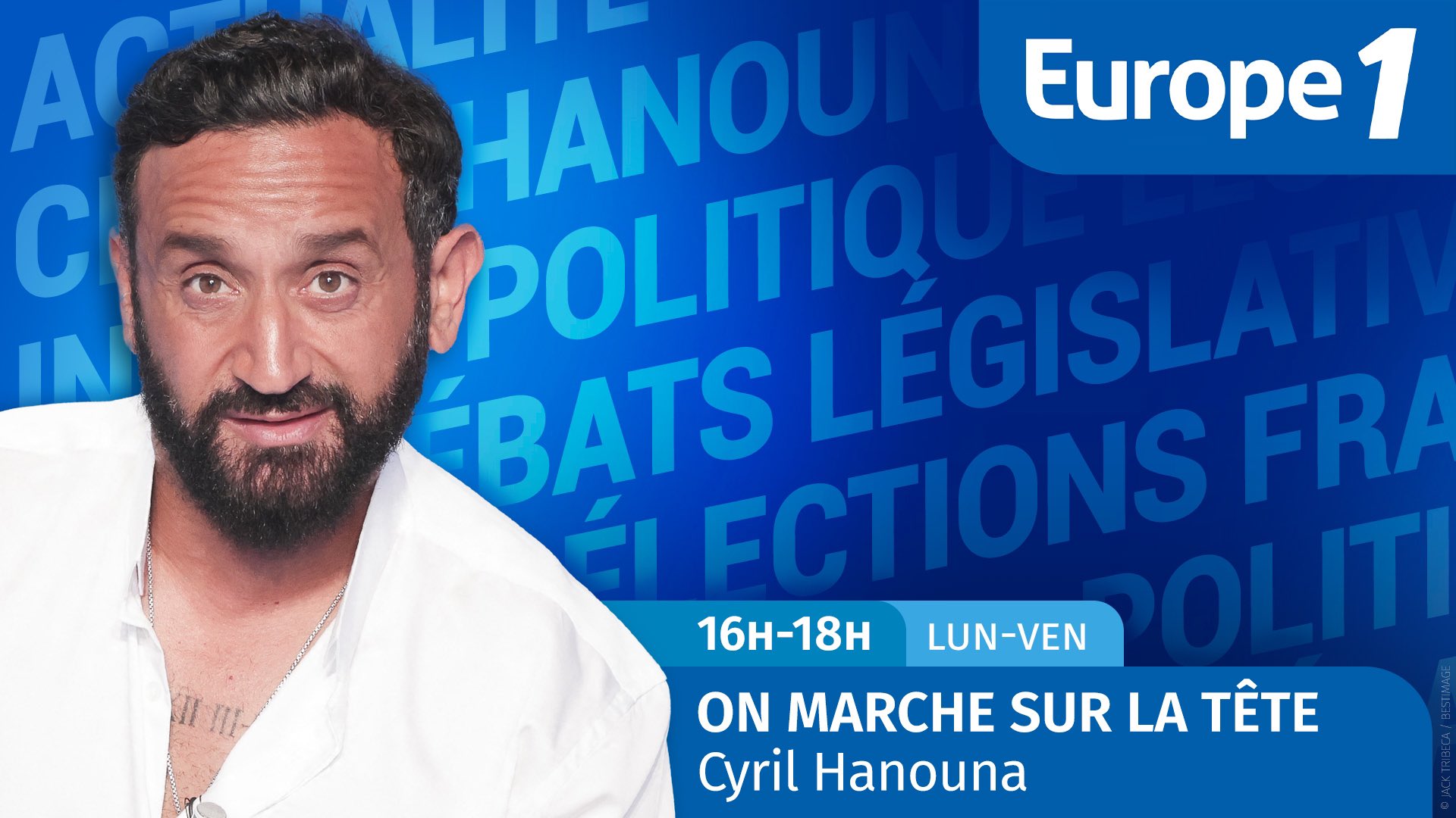 Europe 1 : "On marche sur la tête" avec Cyril Hanouna