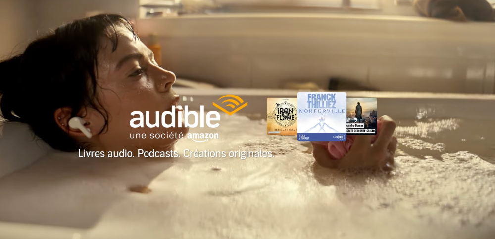 Audible lance sa première campagne marketing mondiale 