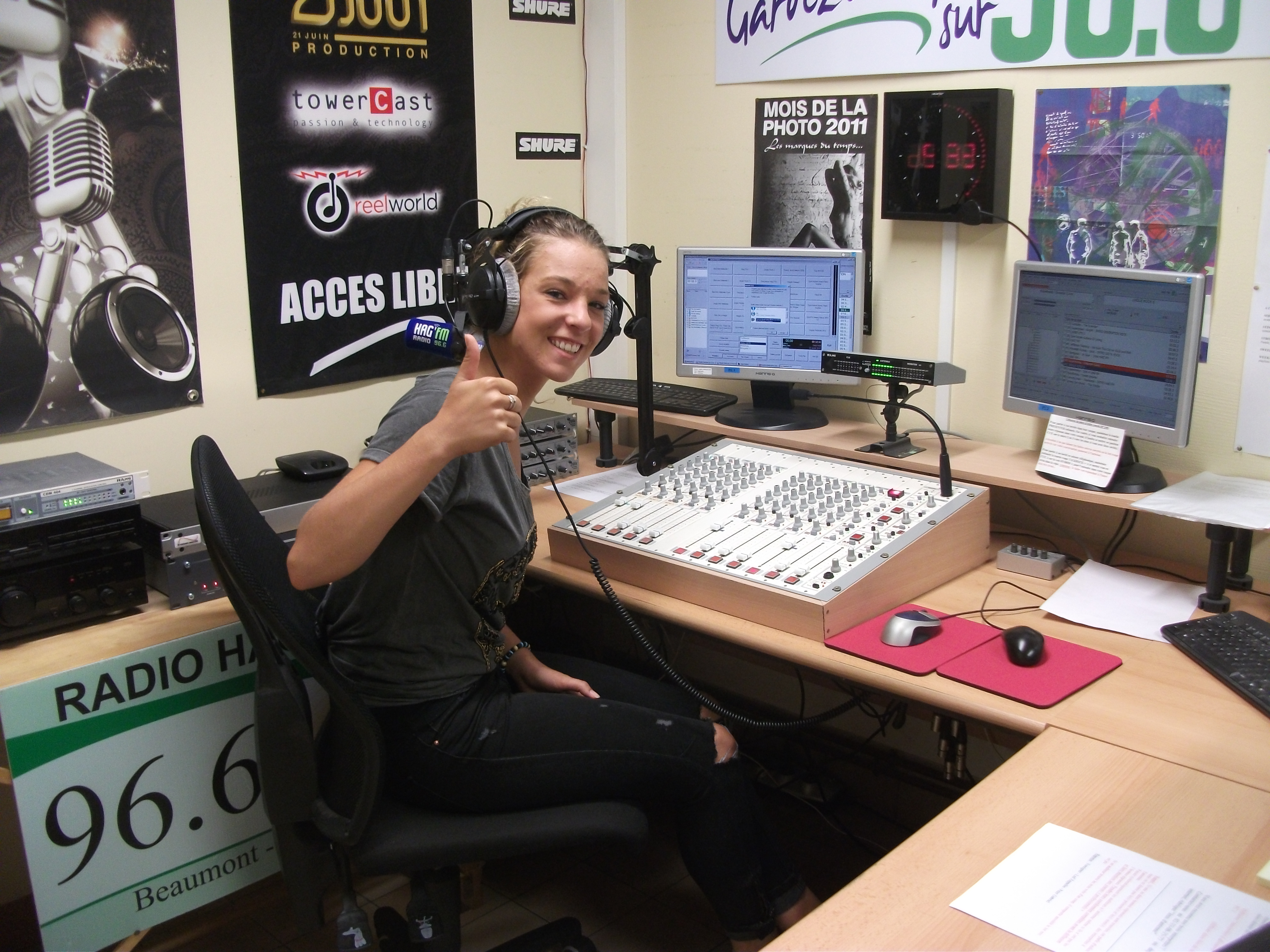 La radio Hag'FM ouvre ses portes aux auditeurs