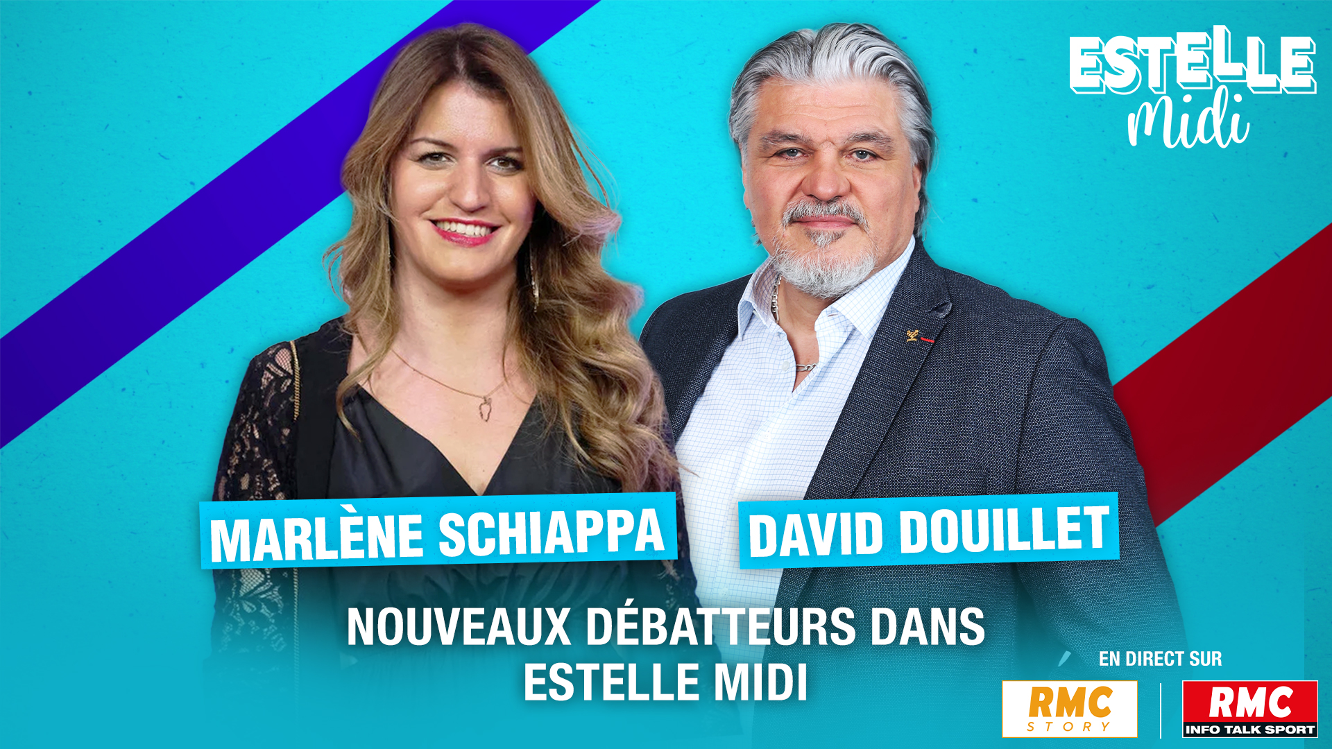 Marlène Schiappa et David Douillet rejoignent "Estelle Midi" sur RMC