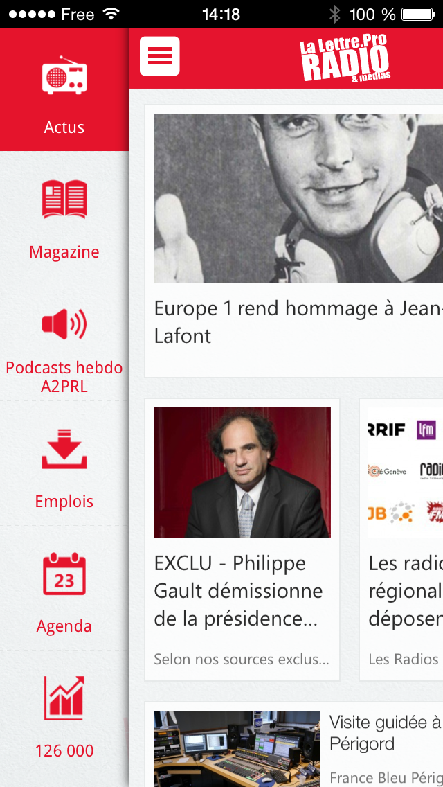 Recevez nos "alertes radio"