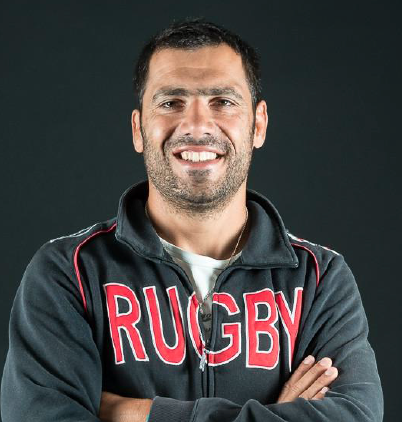 Sédrik Mollé, l'entraineur du Saint-Nazaire Rugby © Stéphane Legall