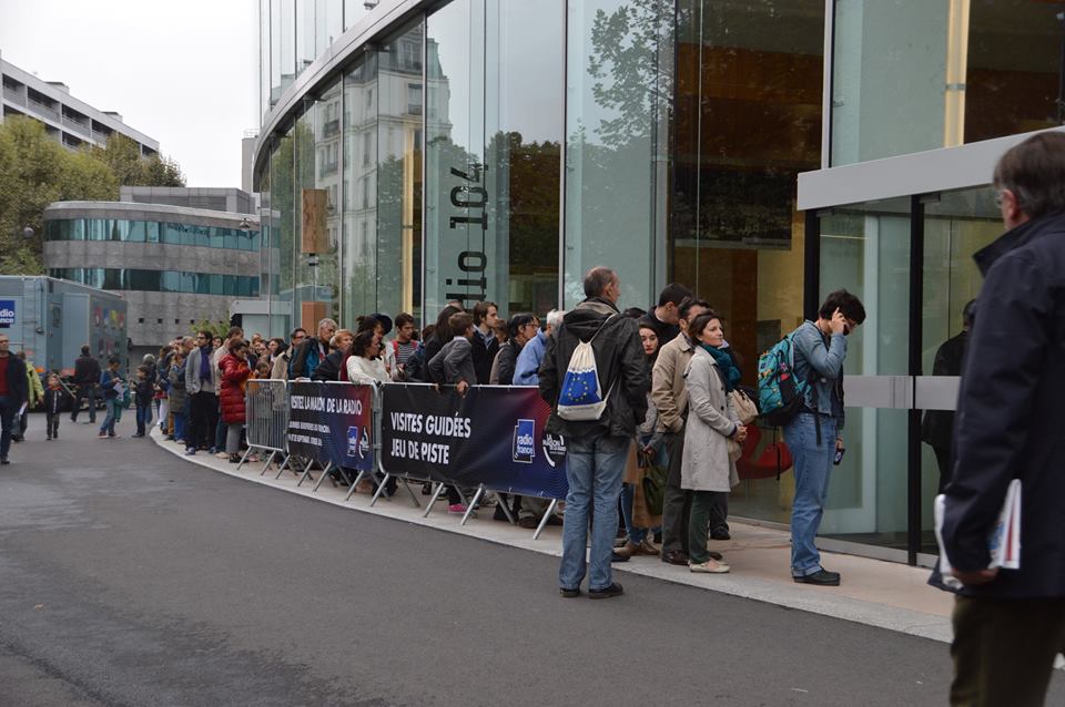 Les Journées du Patrimoine ont encore connu un vif succès le week-end dernier à Radio France © Maison de la radio