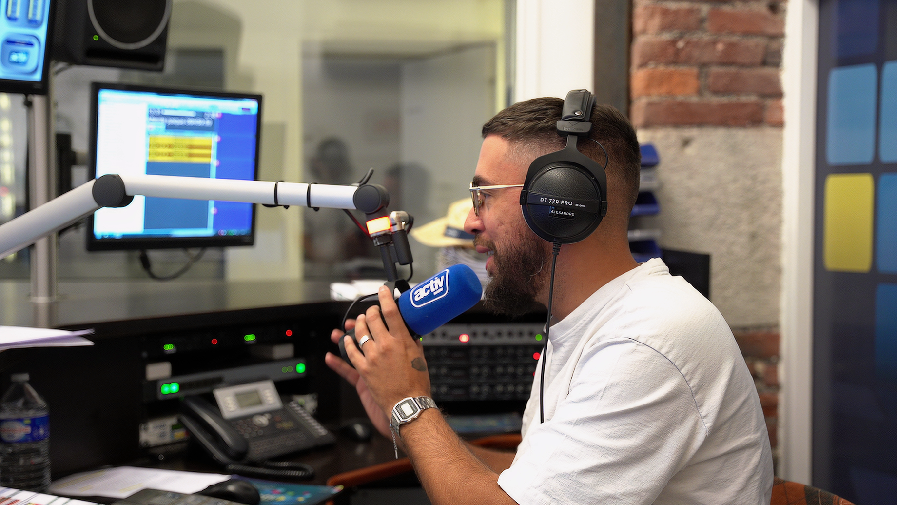 Alexandre Zama, la nouvelle tête d'affiche d'Activ Radio.