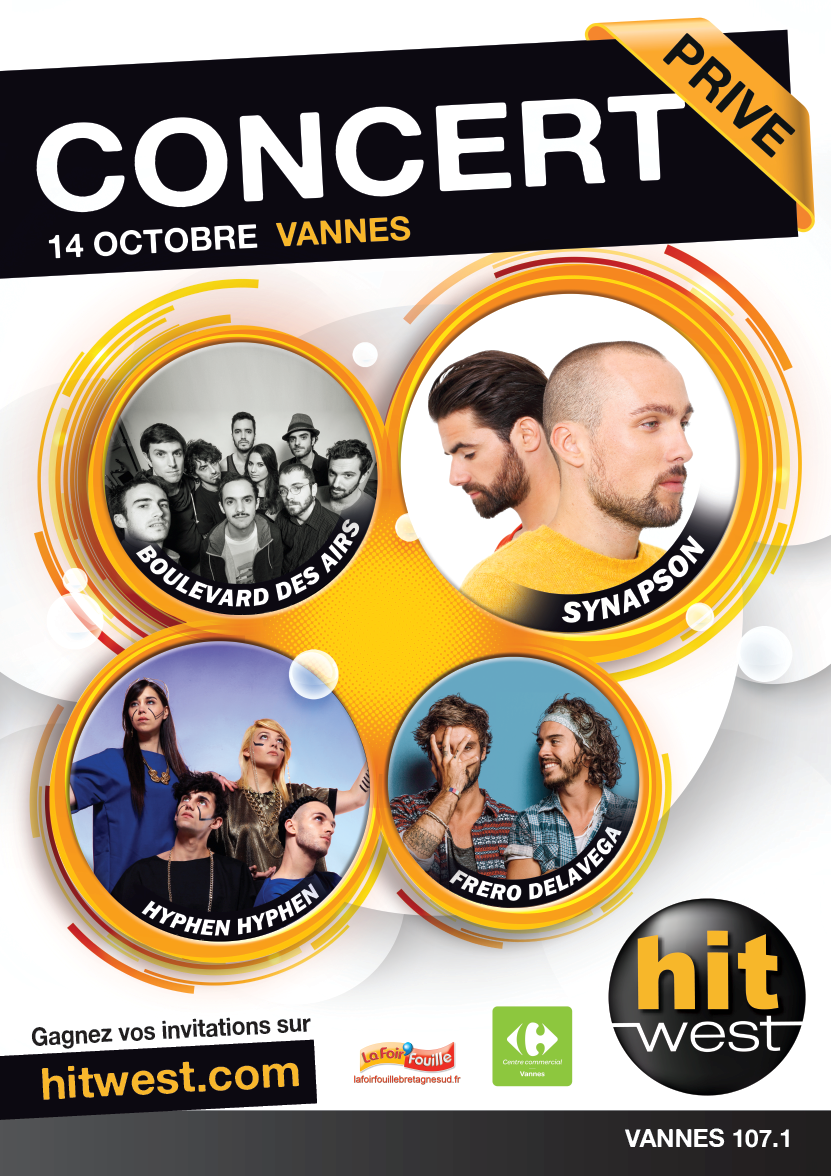 Hit West à Vannes avec un beau plateau d'artistes