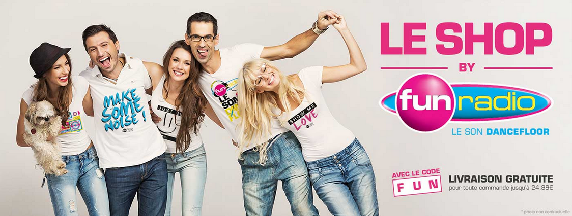 Fun Radio lance "Le Shop by Fun Radio"