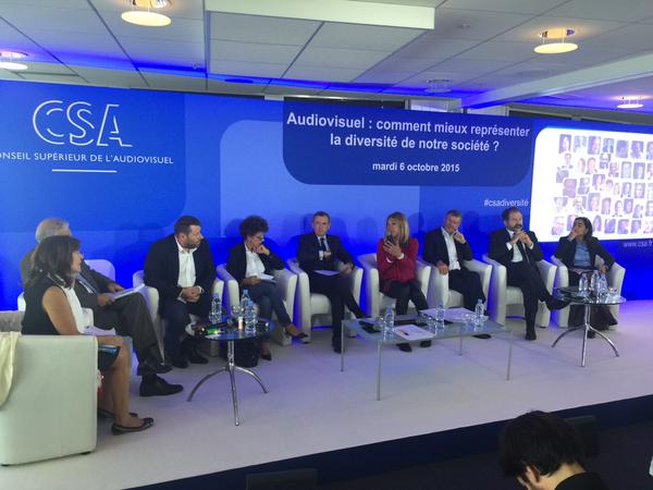Hier au CSA, plusieurs dirigeants de radio avaient fait le déplacement pour évoquer la diversité © Serge Surpin
