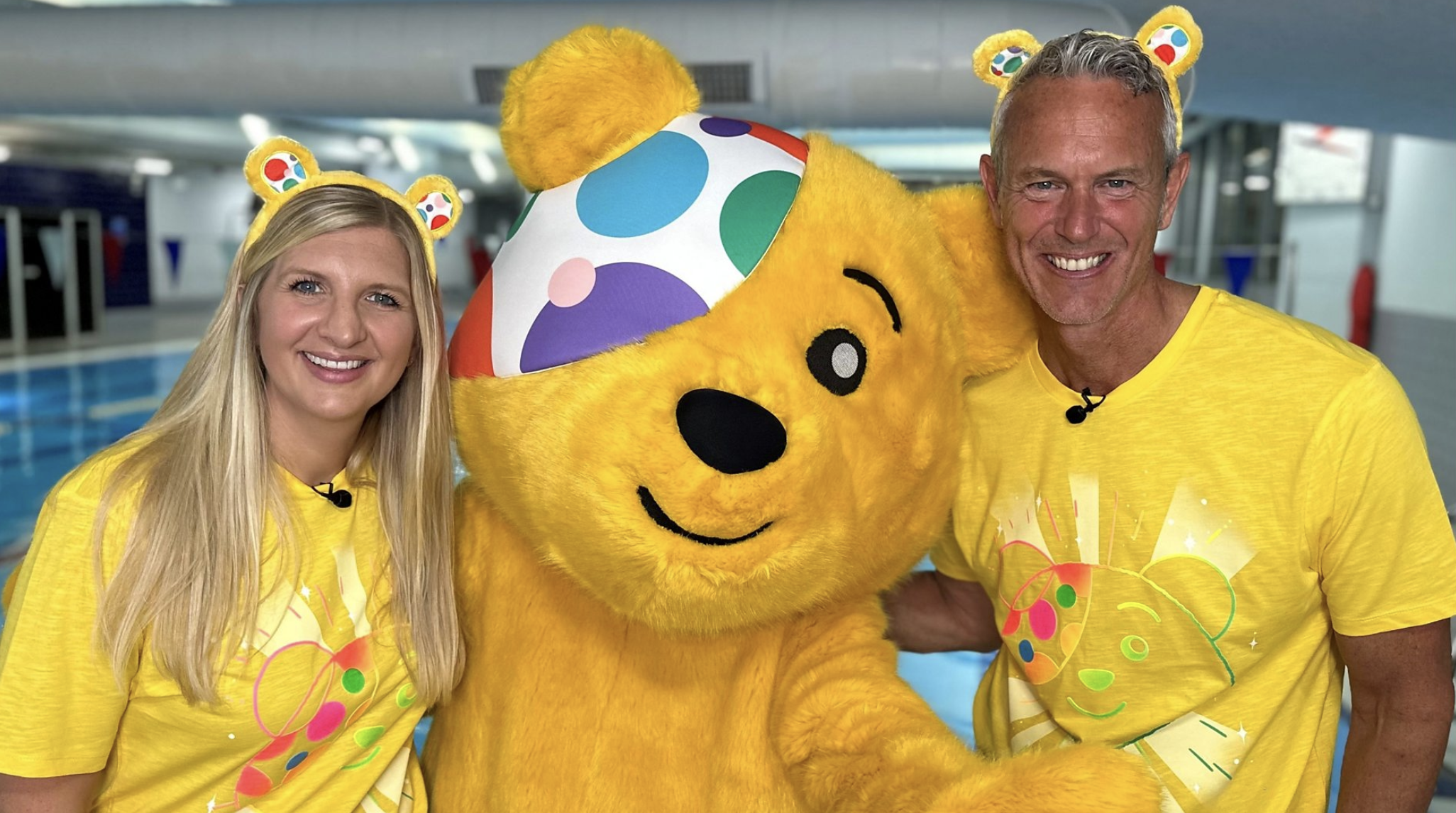 Les animateurs de BBC Radio plongent pour "Children in Need"