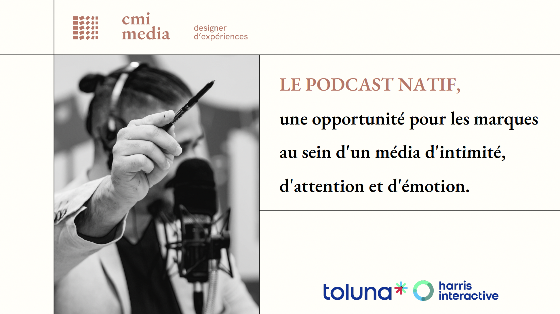 Podcast natif : un nouveau terrain d'expression pour les marques