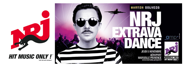 NRJ s'empare de l'aéroport Marseille Provence