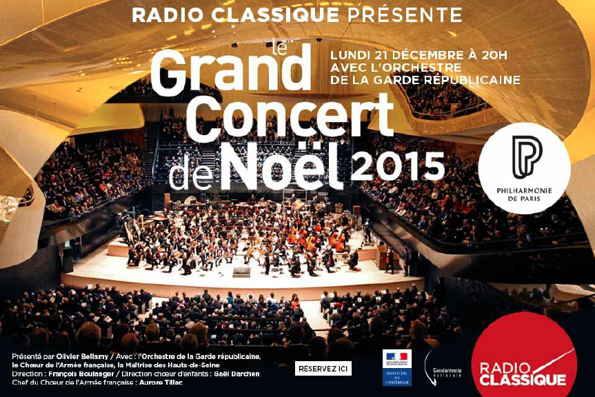 Radio Classique prépare son concert de Noël