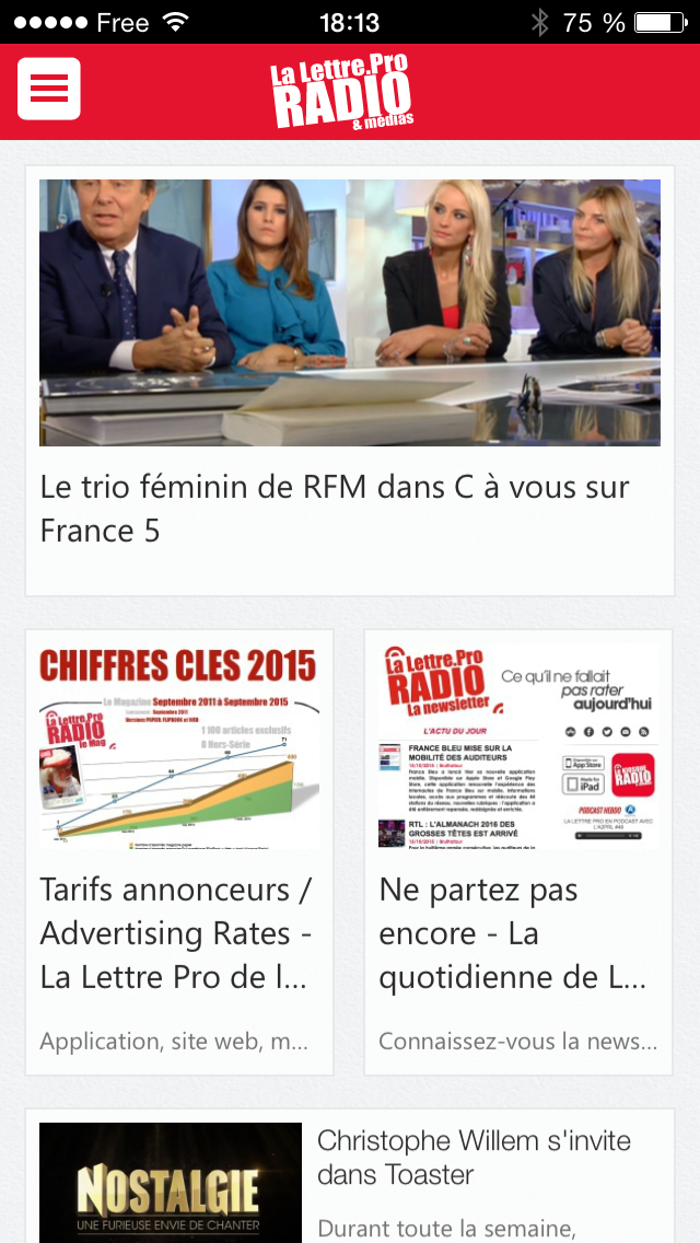 Recevez nos "alertes radio"