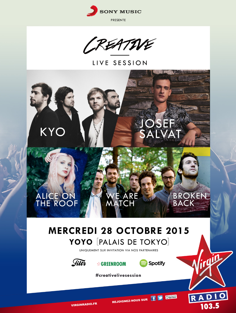Virgin Radio propose un Creative Live Session
