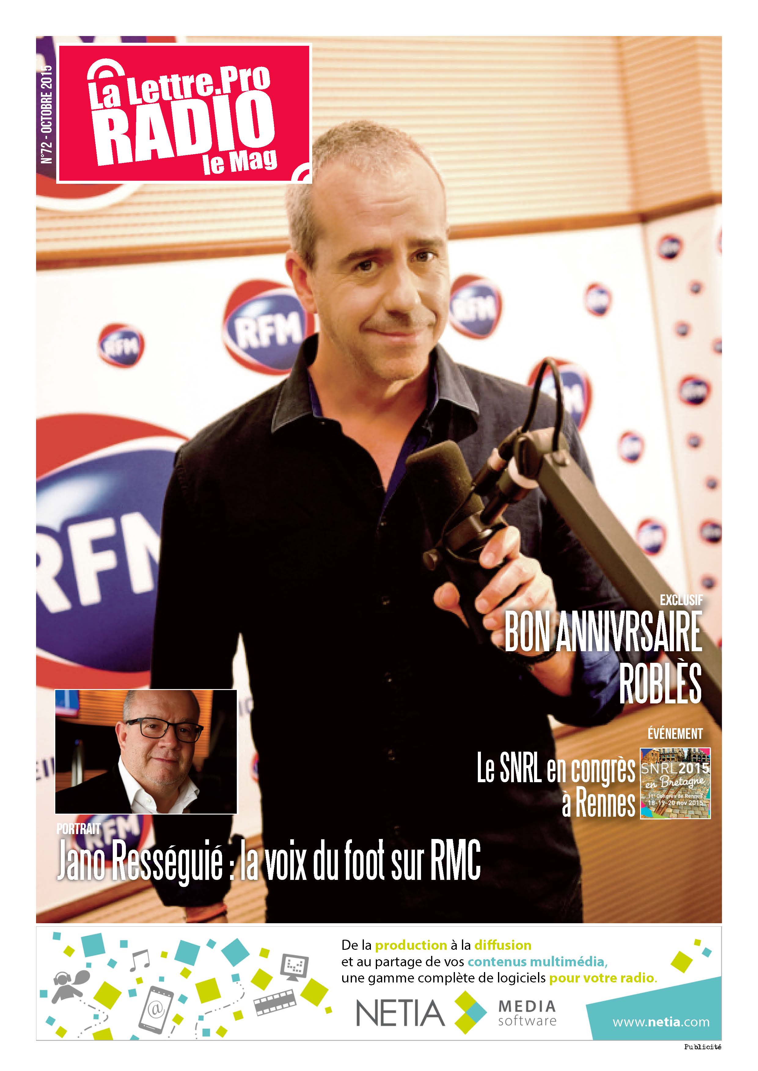 La Lettre Pro de la Radio n° 72 vient de paraitre