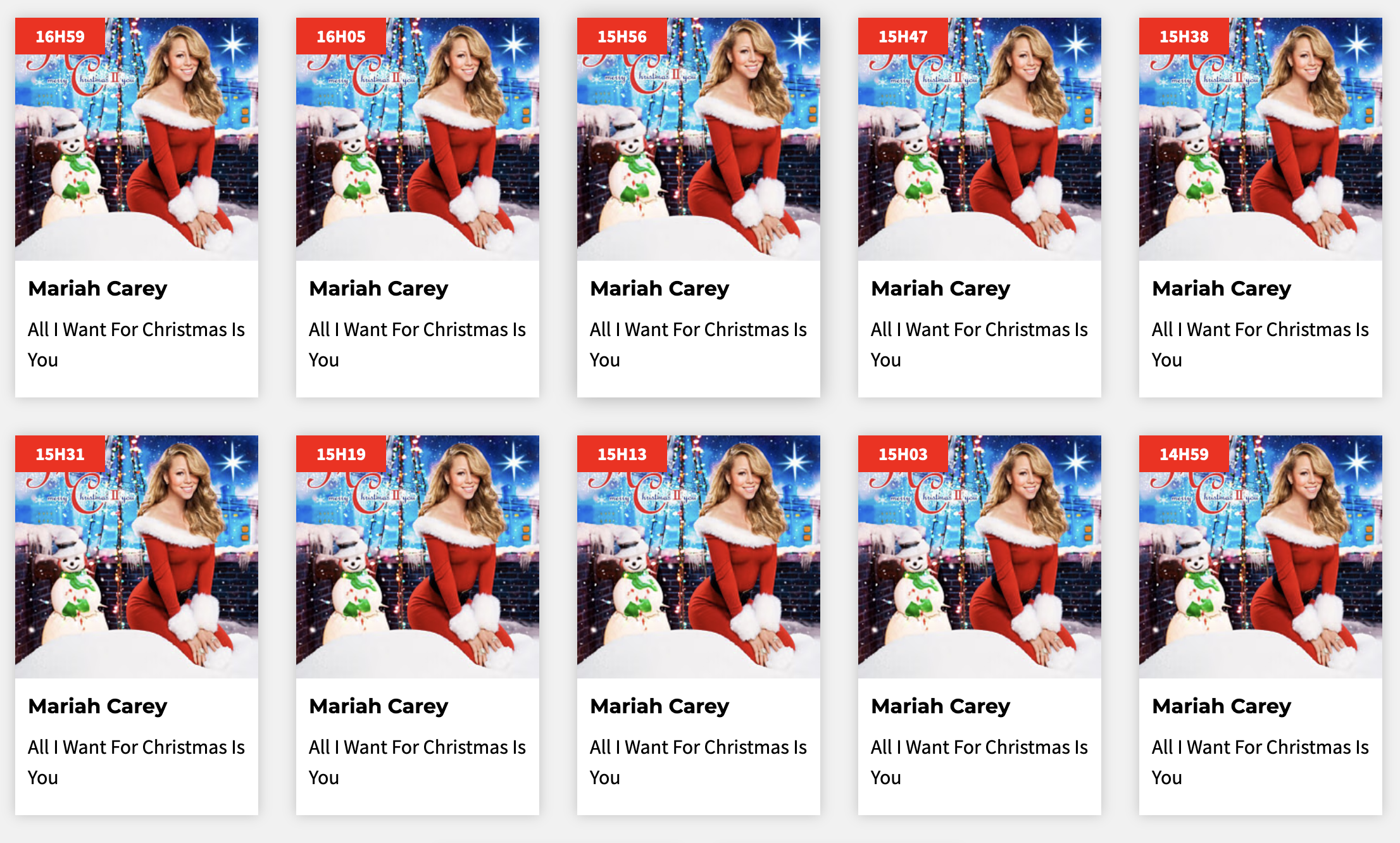 NRJ Belgique a diffusé en boucle la même chanson pendant 24 heures