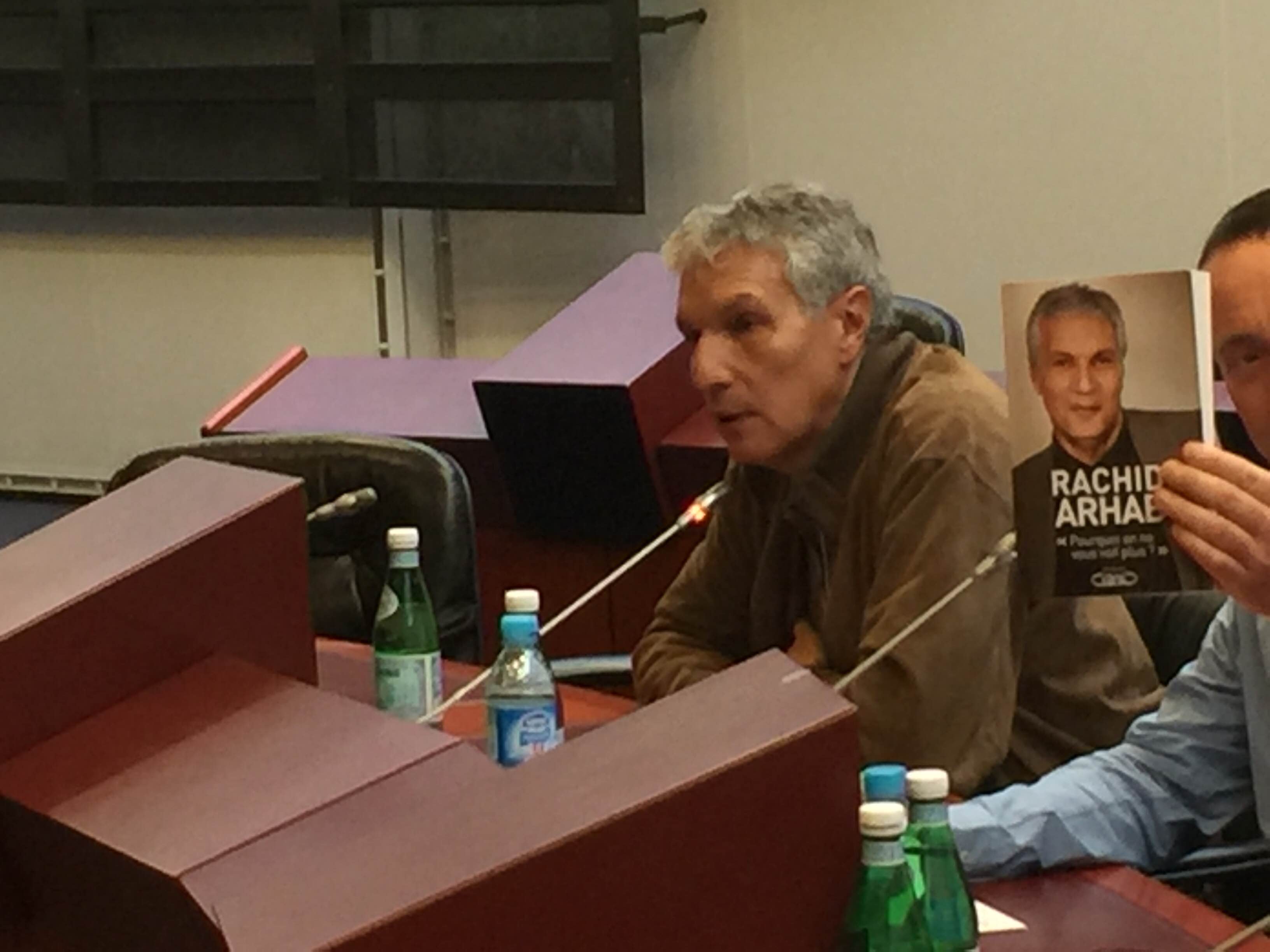 Rachid Arhab, cet après-midi, au congrès annuel du Syndicat National des Radios Libres