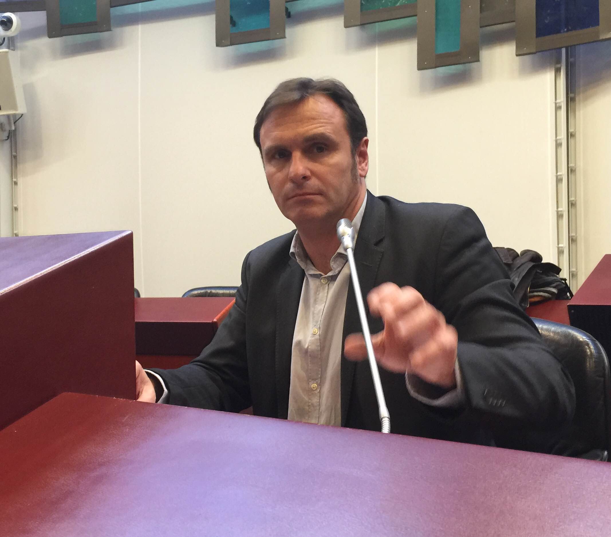 Hier à Rennes, Guy Detrouselle au congrès du SNRL ©&nbsp;Serge Surpin