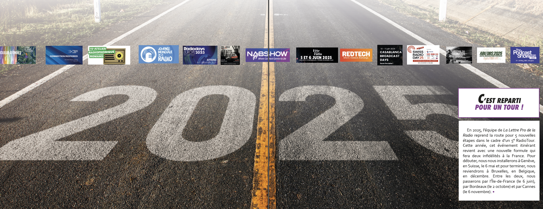 Radio, podcast et innovation : les temps forts en 2025