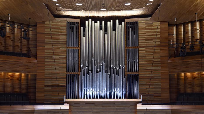 Vue générale de l'orgue de Radio France © Christophe Abramowitz