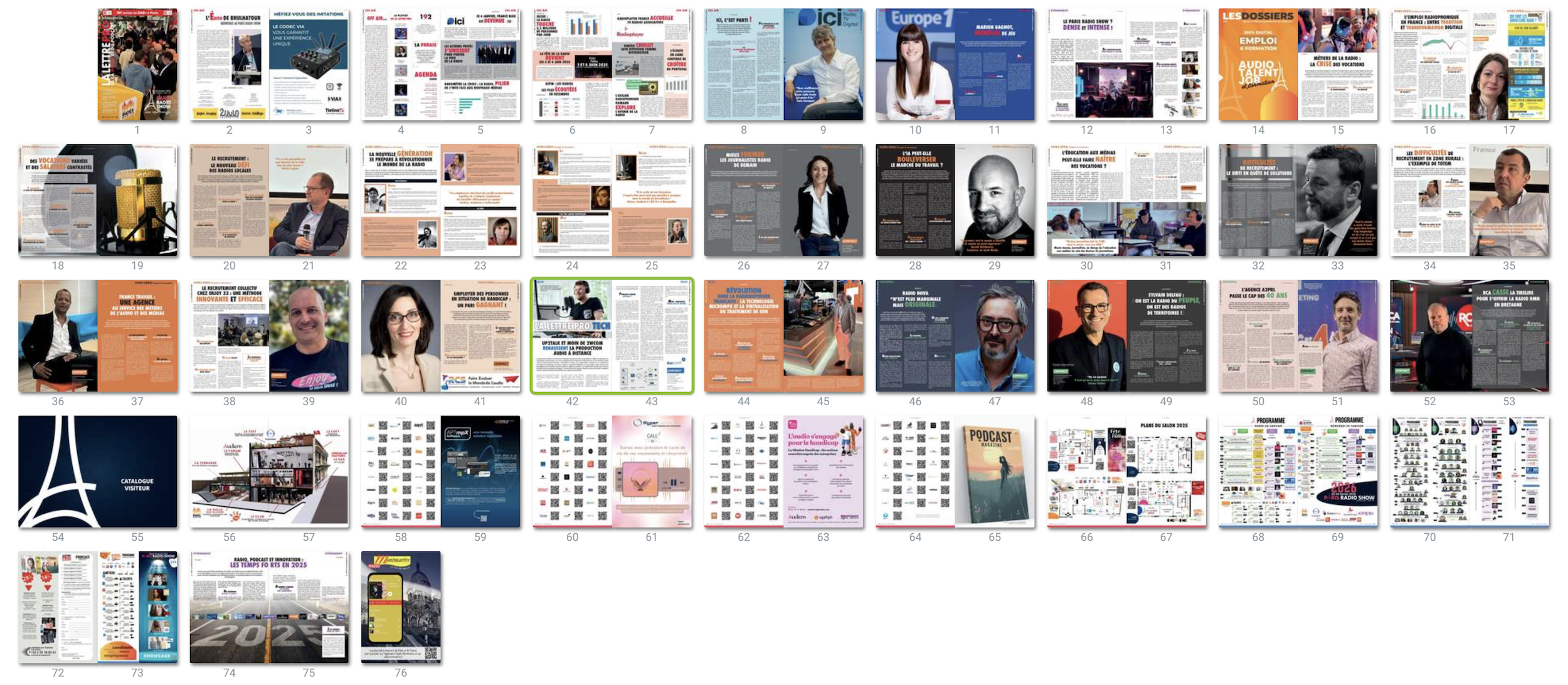 Abonnez-vous pour ne rien rater de l'actualité de la radio 