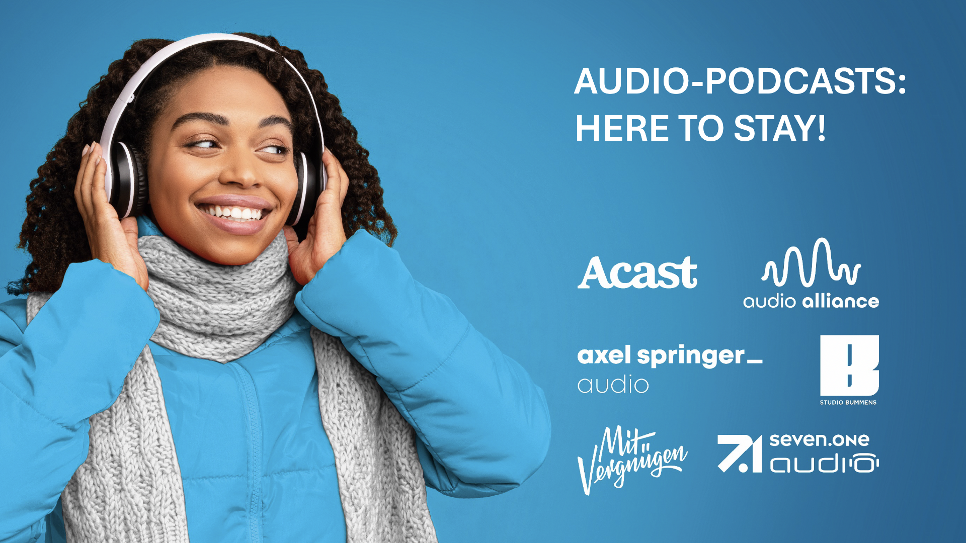 Une nouvelle étude confirme la force des podcasts audio