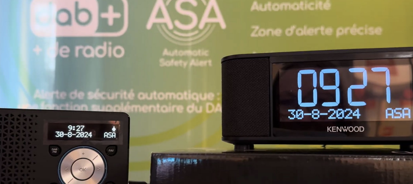 Ce système unique d’alerte ASA sur DAB+ renforcera encore l'importance de la radio numérique DAB+ et contribuera, en fin de compte, à sauver des vies.