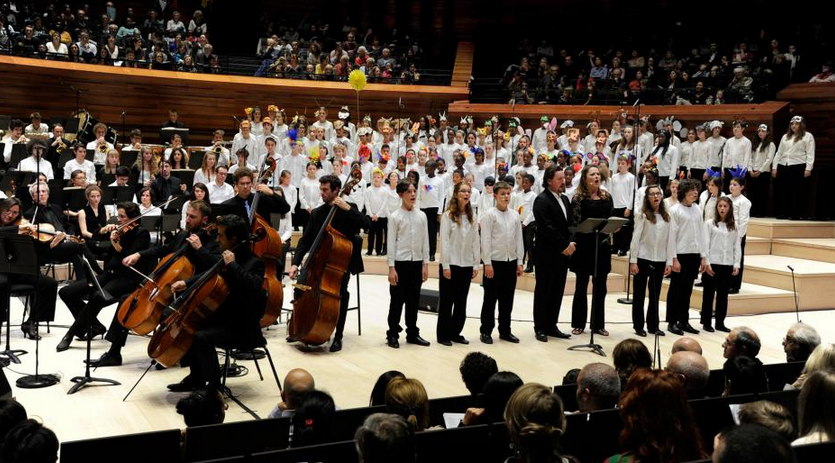 Concert de la Maîtrise de Radio France lors du concert d'inauguration de l'Auditorium, le 16 novembre 2014 © Christophe Abramowitz