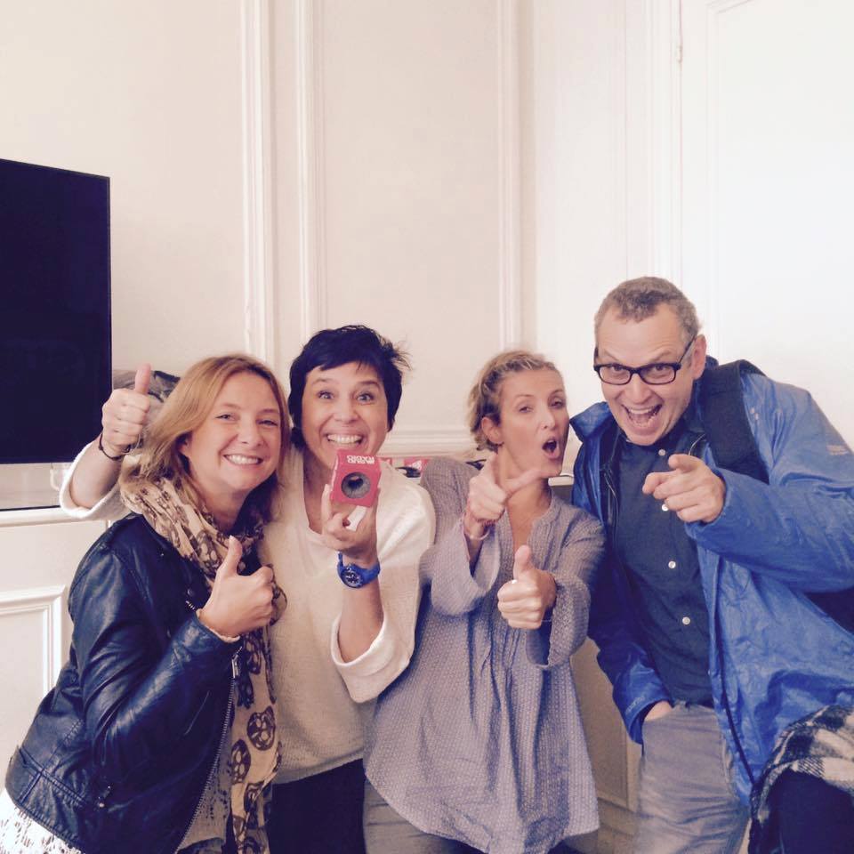 Isabelle Brès et son équipe sur Sud Radio