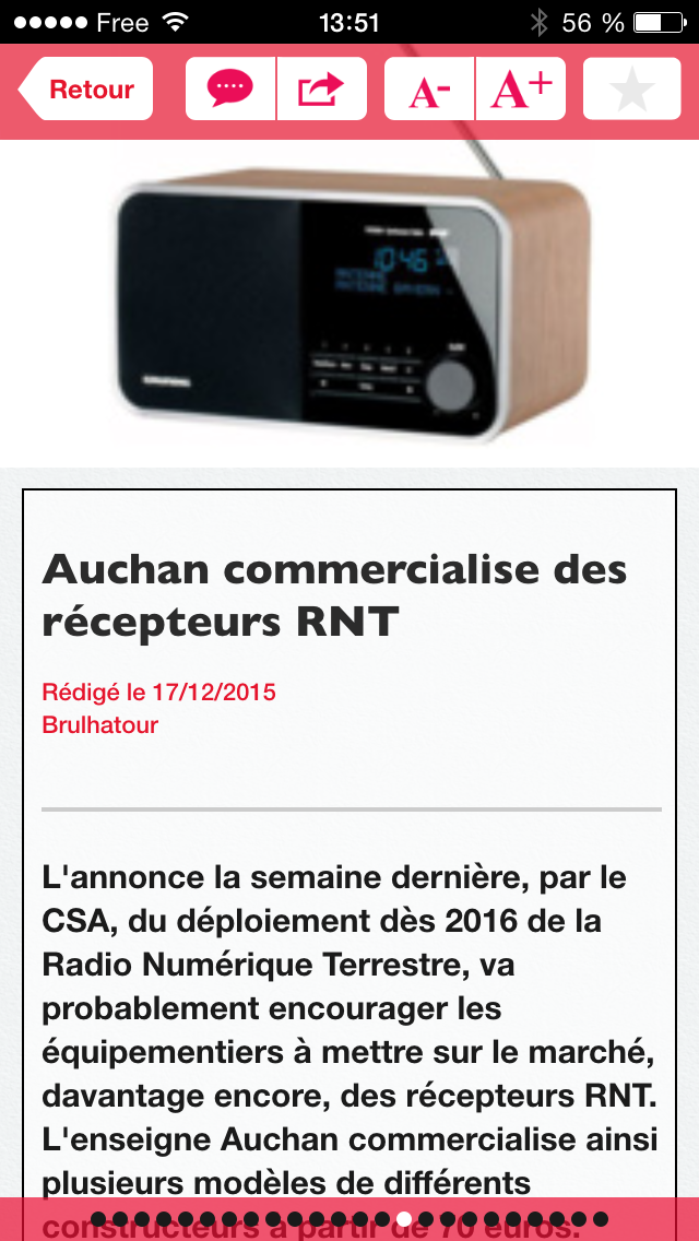 Recevez nos "alertes radio"