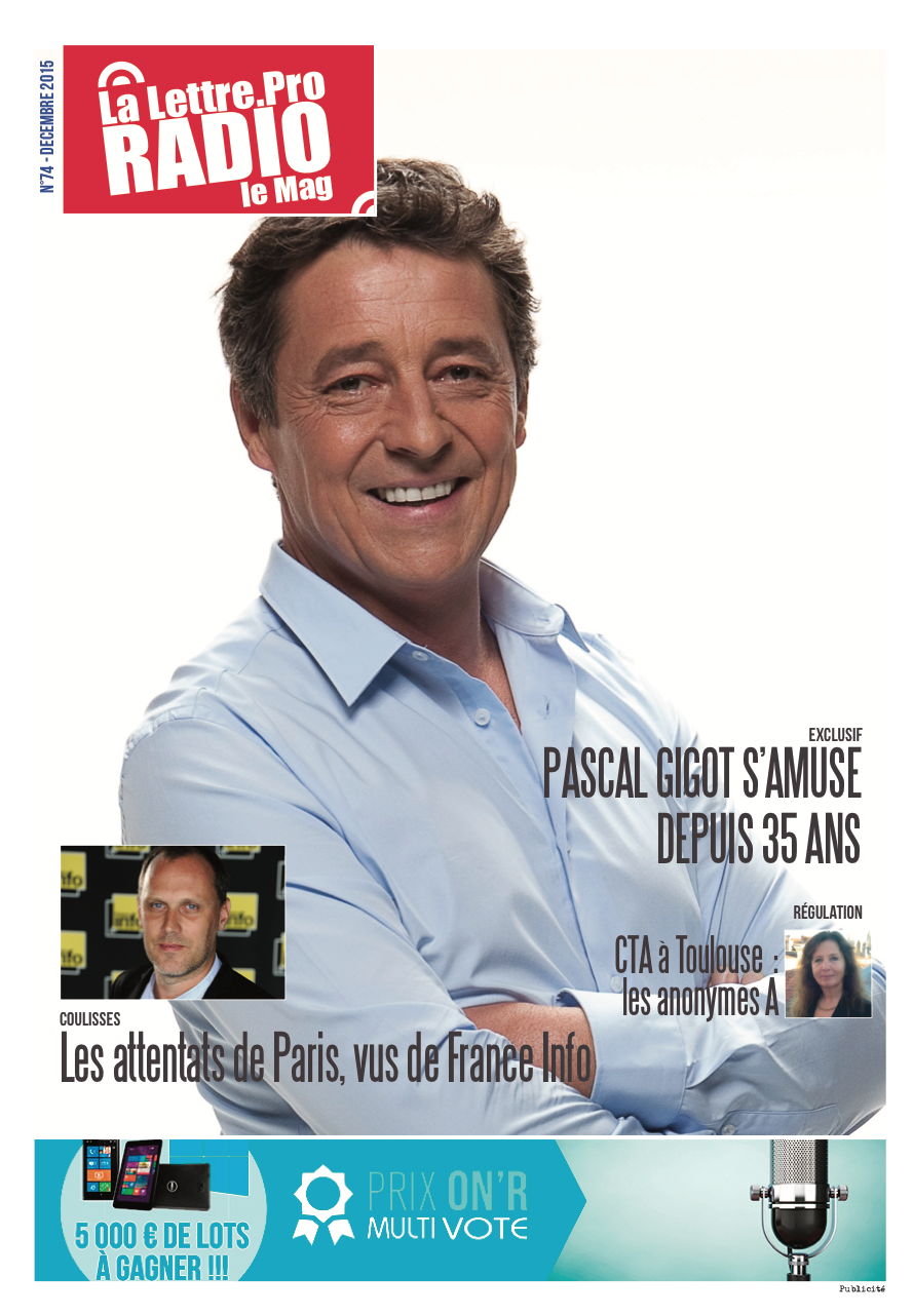 La Lettre Pro de la Radio n° 74 vient de paraitre