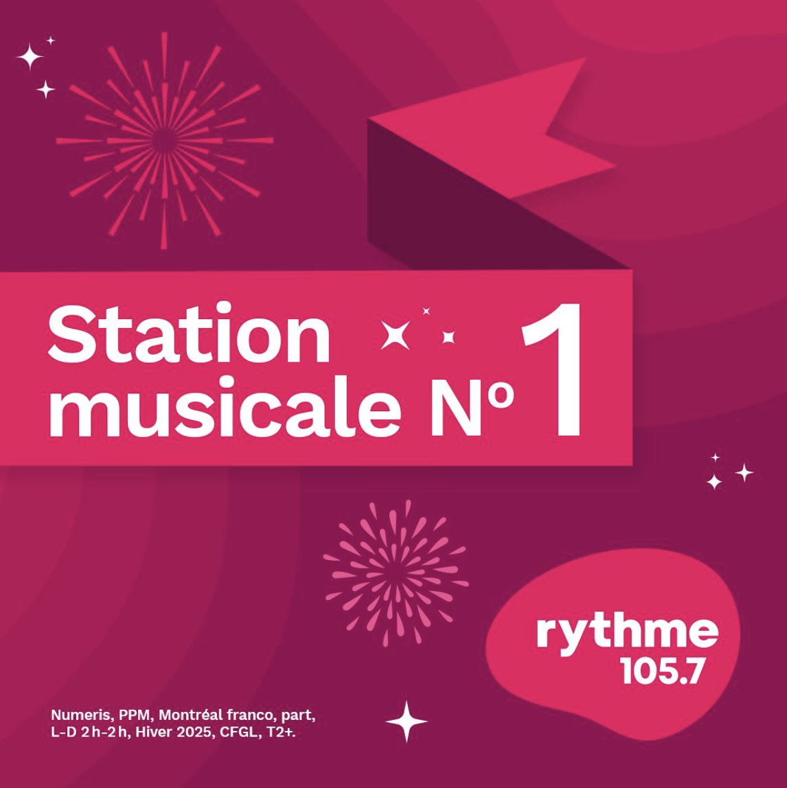 Rythme 105.7 et The Beat 92.5 en forme à Montréal
