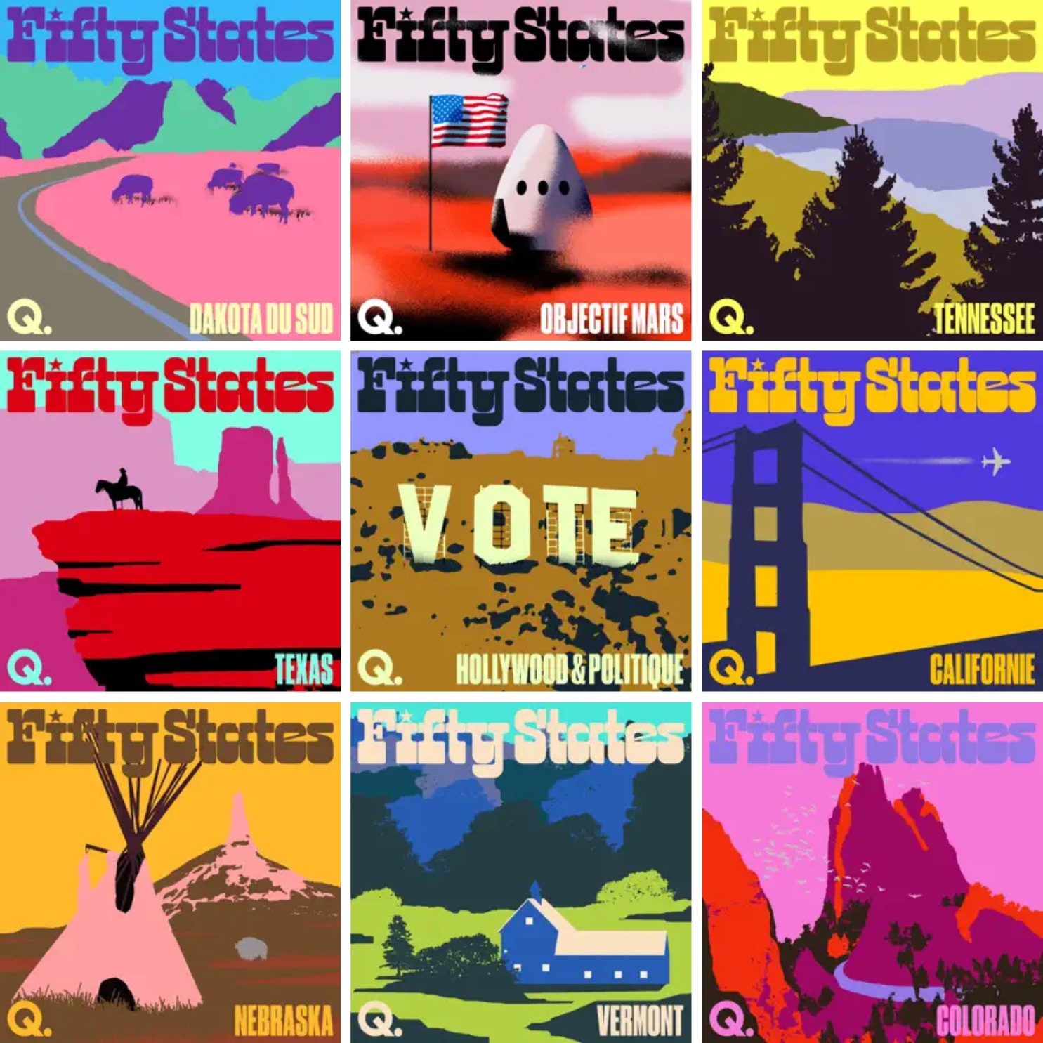 Fifty States, premier podcast autoproduit par Bangumi avec Guillaume Hennette à la présentation.