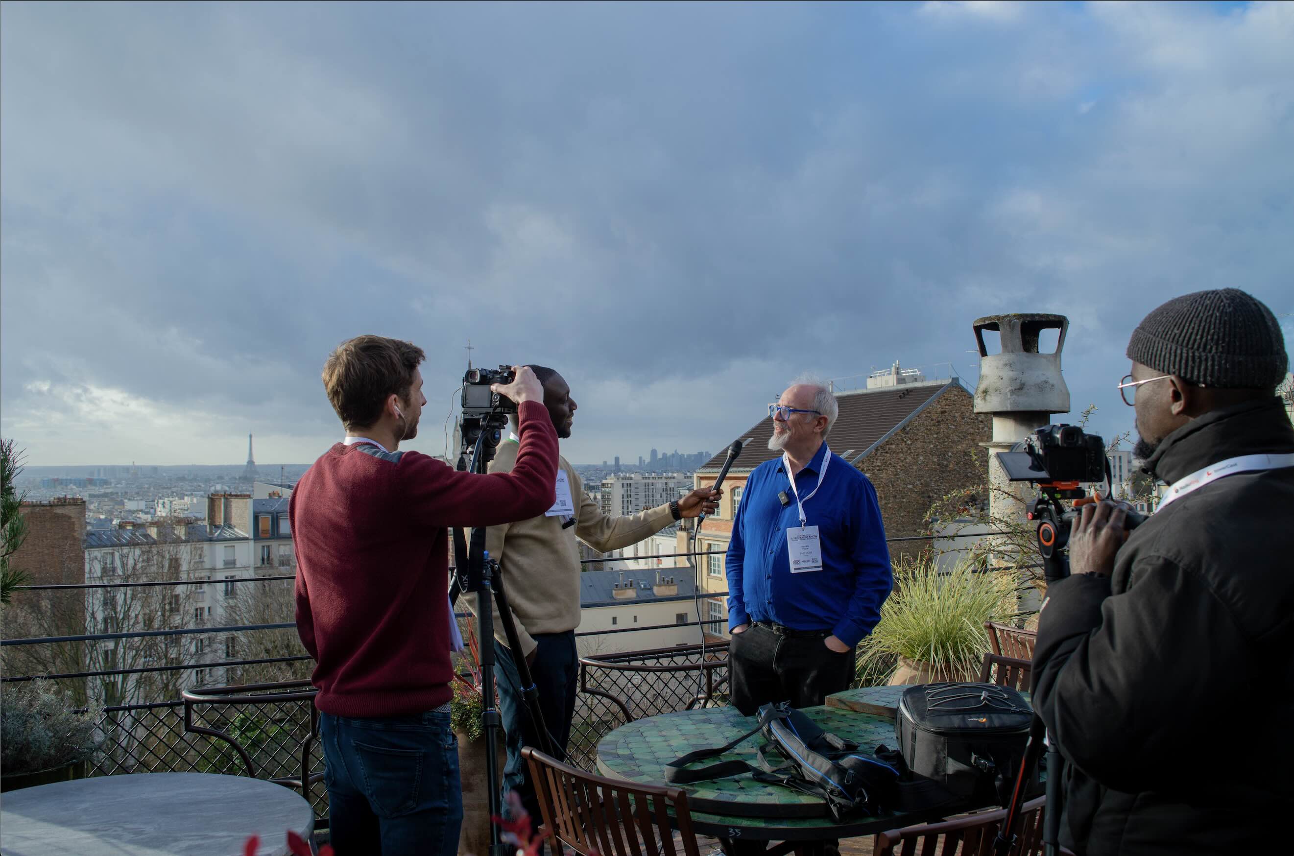 Interview de Pascal Hilaire au Paris Radio Show 2025.